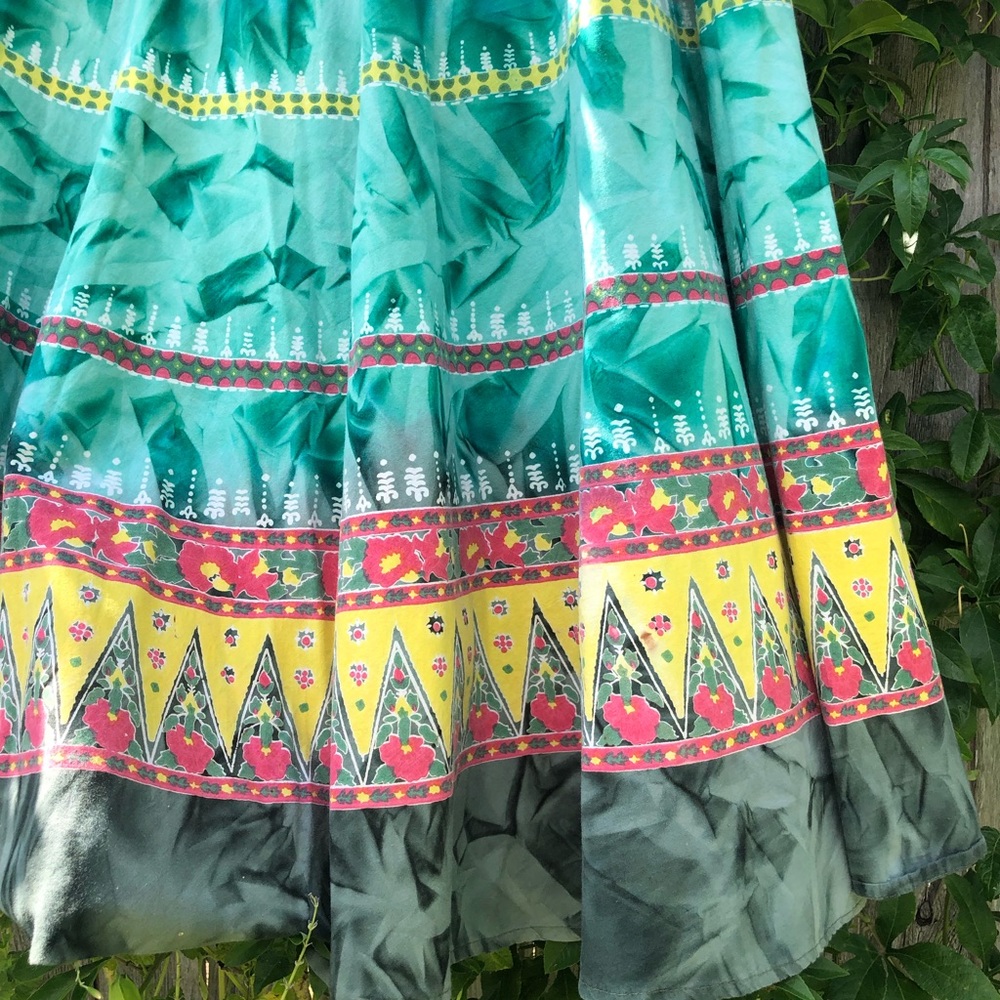 Vtg Fun Bohemian Skirt - Picture 12 of 15